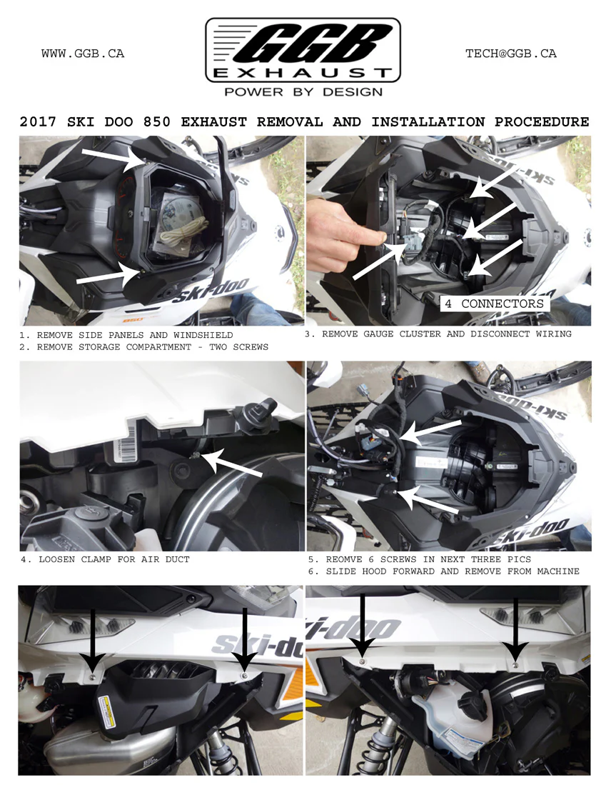 2017-2023 Ski-Doo Gen 4 850 E-TEC Trail Muffler - Image 9
