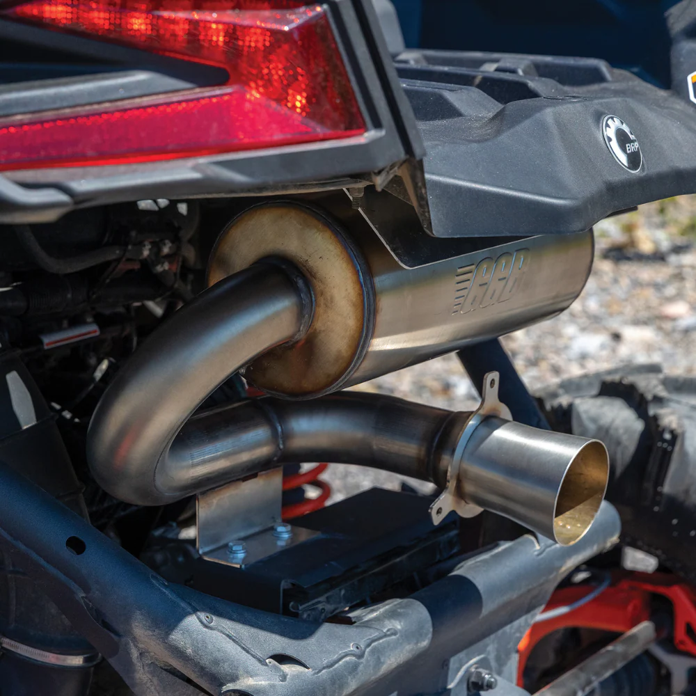 2017-2025 Can-Am Maverick X3 Turbo / Max X3 Turbo Sport Muffler and Bypass Pipe - Image 7