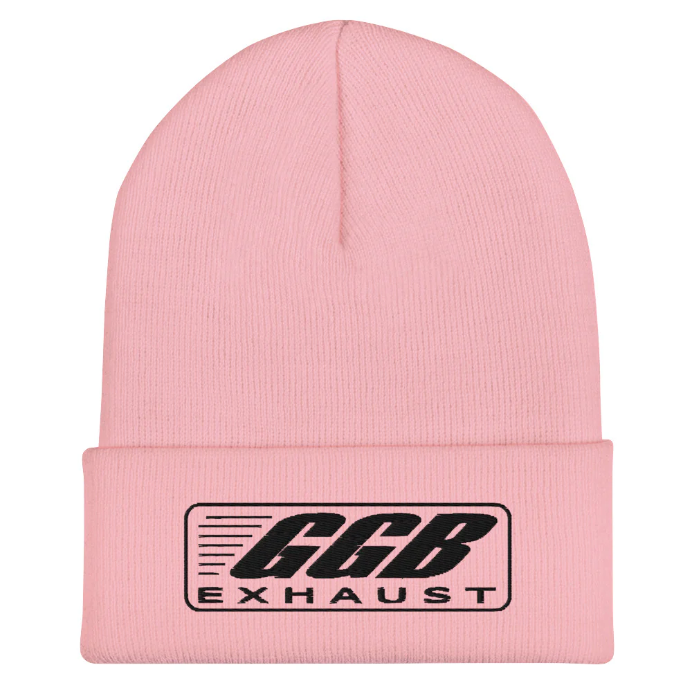 GGB Cuffed Beanie Black Logo - Image 3